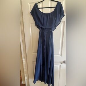 Off the shoulder formal dress